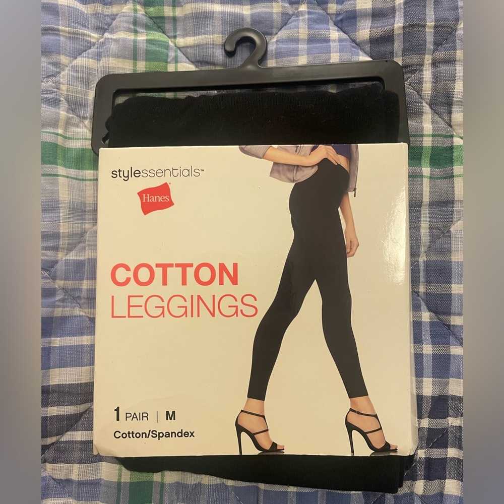 Hanes Black Style Essentials Leggings
